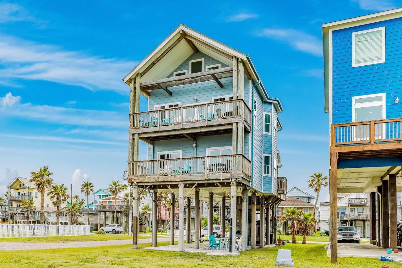 8-Mile Beachfront Galveston Exterior foto